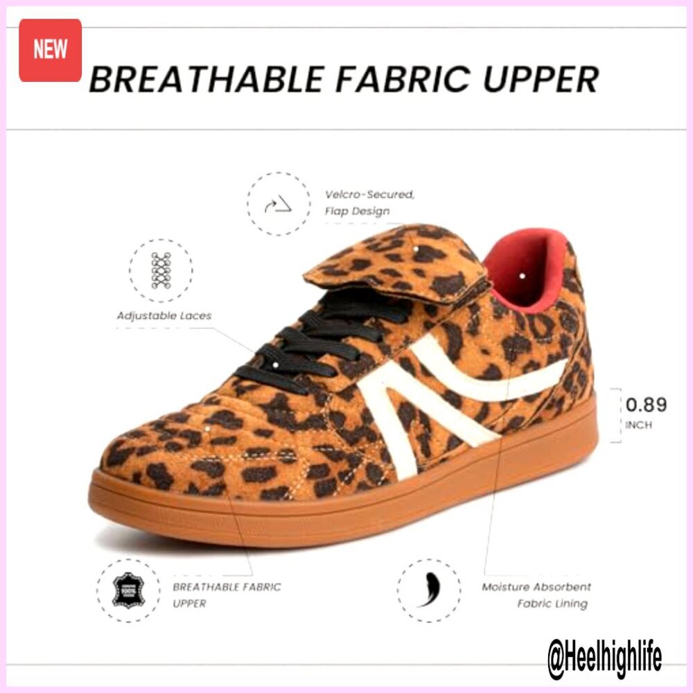 Fashion Sneakers Retro Modern Lace Up Comfortable Casual Walking Tennis Shoes - Picture 3 of 7